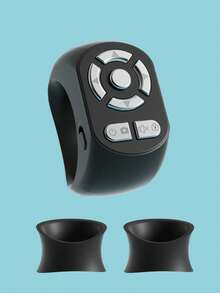 Teckwe 全新无线滚动环，无线遥控翻页器，照片点击器观看短视频、拍照、听音乐，可满足您的所有需求，兼容 iOS 安卓系统