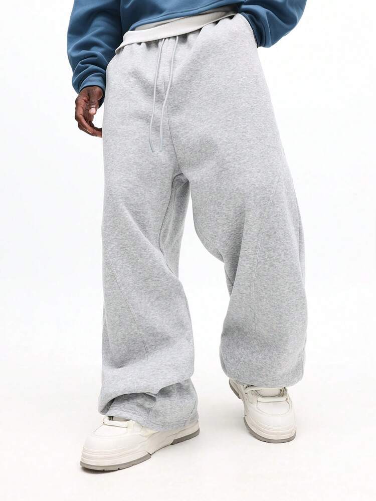 Lockere Jogginghose mit weitem Bein