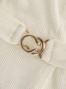 GlowEve Damska lekka kurtka casualowa, jesienna - Beżowy - Zobacz 4