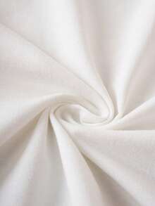 TOM & JERRY X SHEIN Young Girl Cartoon Graphic Contrast Raglan Sleeve Knit T-Shirt - Pink - View 3