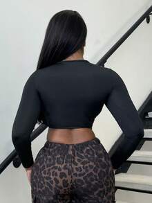 Alexandranx Parte superior corta de mujer con escote delantero, tops para cita nocturna, atuendos para conciertos, vestido de verano largo, vestido de graduación, vestido sexy, vestido del Día de San Valentín