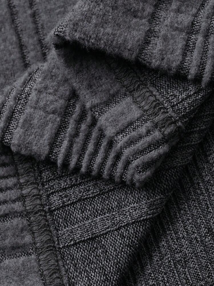 Dazy Plus Textured Fabric Casual V-Neck Tie Front Fitted Plus Size Women Long Sleeve T-Shirt