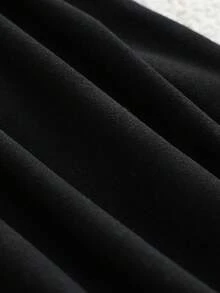 GlowEve 女士秋冬新款红色针织休闲连衣裙，2 合 1 造型 - 彩色 - 查看 8