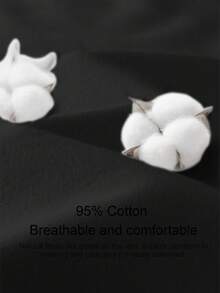 Tseoso 两件套女士休闲圆领褶皱腰身修身背心套装，百搭日常穿着，95%棉，适合所有季节室内外穿着，复古可爱夏季上衣，甜美少女风，夏季外出必备单品，居家、返校、秋季女装、百搭沙滩装 - 黑色 - 查看 3