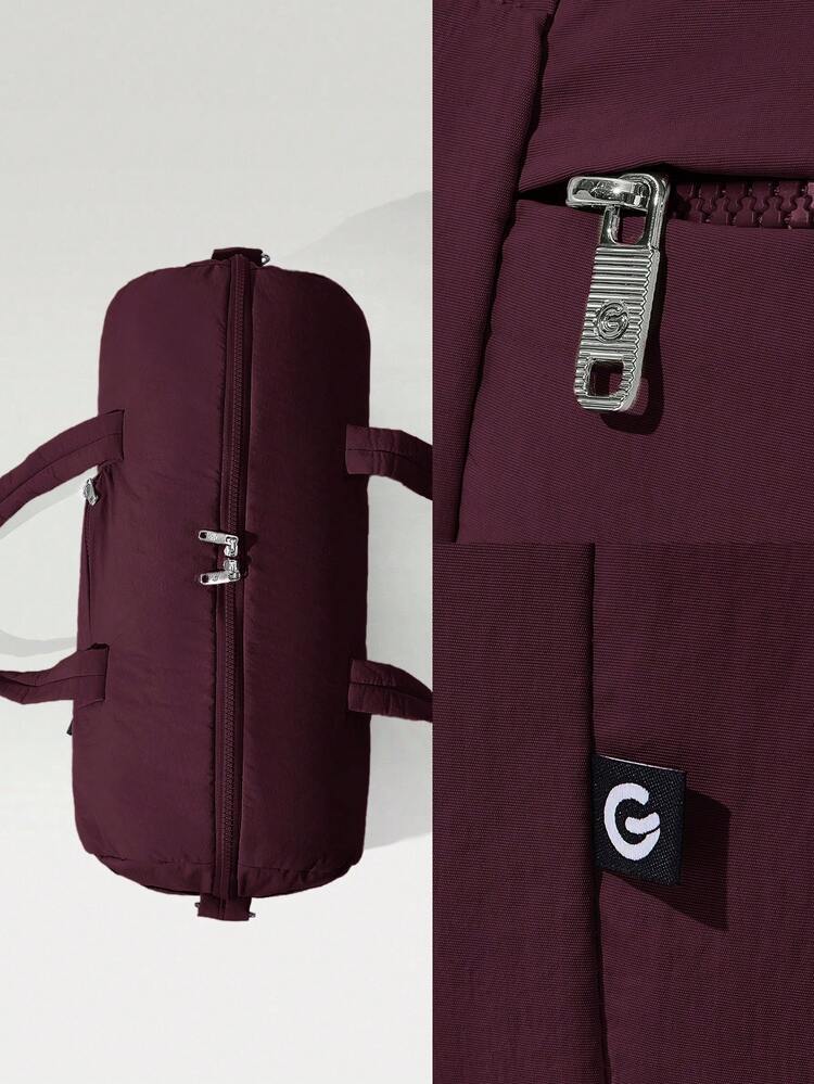 16L Max Large Capacity Carry Dual-Strap Duffle Zippered Bag Daily Active Casual  Spring Summer