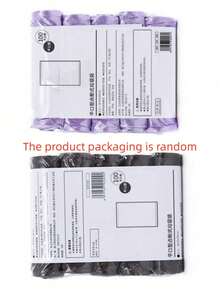 SHEIN 200个/100个家用便携式普通垃圾袋，普通小垃圾袋，可折叠，塑料垃圾桶内衬，适用于厨房、浴室、卫生间、卧室、办公室和浴室，方便节省空间 - 彩色 - 查看 13