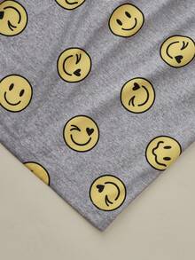 FamilyFrolics 男士趣味印花短袖休闲上衣和裤子睡衣套装 - 彩色 - 查看 7