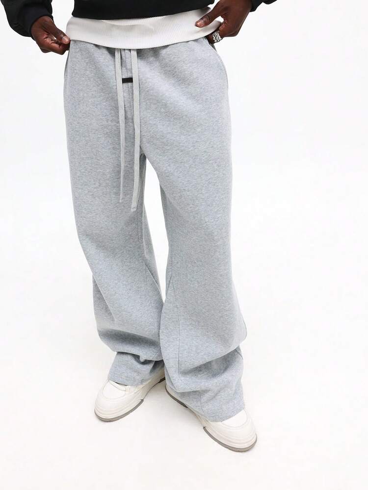 Flare Fit Sweatpants With Drawstring