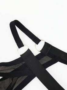 DrisQ Black Sexy Thong Underwear For Men - Black - View 7