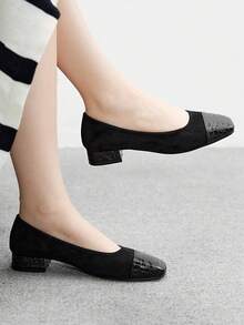 CUCCOO BIZCHIC 女士经典高跟鞋，适合日常通勤和时尚 - 黑色 - 查看 1