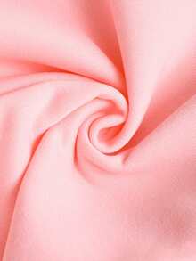 青少年女孩运动衫，休闲学院风百搭，二合一运动衫衬衫领数字和字母印花豹纹宽松版型 - 粉色 - 查看 7