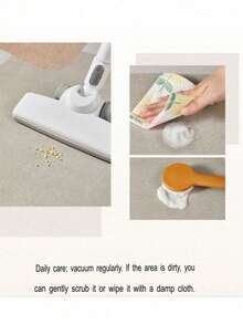 SHEIN 1pc Vibrant Floral Welcome Mat - Colorful Glass Style, Washable Polyester, Semi-Circle, Perfect For Entryway, Bedroom, Living Room, Laundry Room And Patio Decor, Home Decorative Rug,  And Perfect Gift, Entrance Mat | Vibrant Welcome Mat | Washable Mat