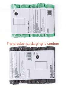 SHEIN 200个/100个家用便携式普通垃圾袋，普通小垃圾袋，可折叠，塑料垃圾桶内衬，适用于厨房、浴室、卫生间、卧室、办公室和浴室，方便节省空间 - 彩色 - 查看 22