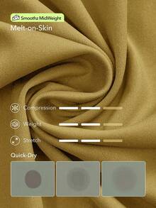 OutZeal Women Moisture Wicking Quick Dry Tummy Control Zip Pocket Yellow Outdoor Legging Hiking Camping - Mustard Yellow - View 5