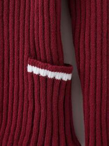 GlowEve Women's Fashionable High-End Knitted Sweater, Elegant Style, Autumn/Winter