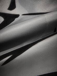 BATMAN X SHEIN 1件装 Cos 围裙，经典黑色图案，防水防油材质，舒适柔软，厨房烘焙必备，男女皆宜 - 黑色 - 查看 7