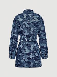 Selenza Mature & Elegant Casual Women Denim Dress