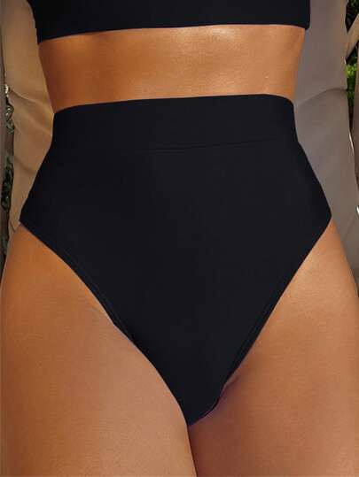 Summer Beach High Waisted Bikini Panty