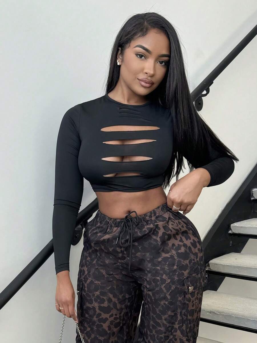 Alexandranx Parte superior corta de mujer con escote delantero, tops para cita nocturna, atuendos para conciertos, vestido de verano largo, vestido de graduación, vestido sexy, vestido del Día de San Valentín