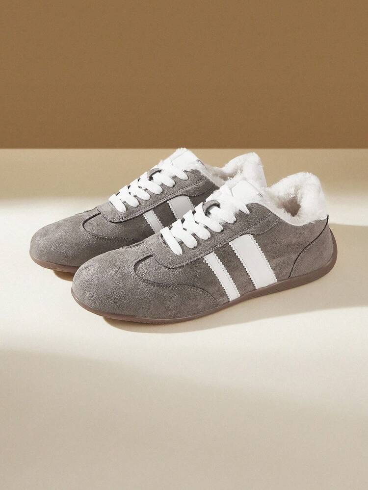 CUCCOO EASI Women's Flat Thermal Lined Casual Sneakers