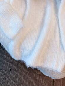 Franclia Women's Solid Color Turtleneck Long Sleeve Casual Knit Sweater Dress, Autumn/Winter