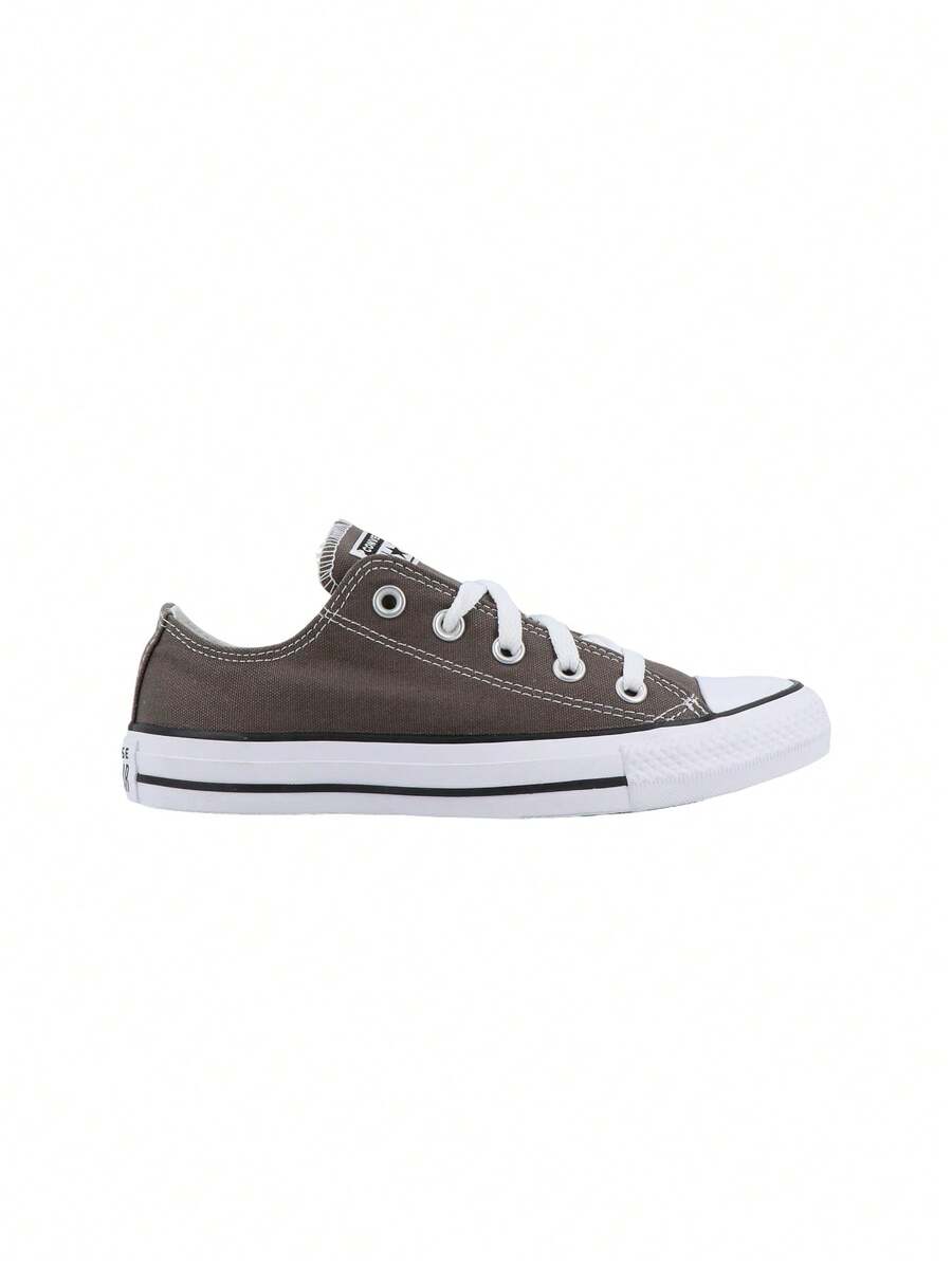 Converse All Star Ox Unisex Trainers Charcoal 1J794C - Brown - View 1