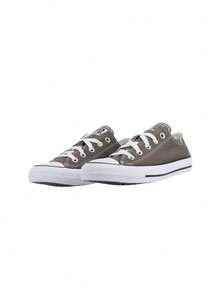 Converse All Star Ox Unisex Trainers Charcoal 1J794C - Brown - View 2