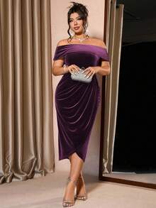 Cravure Vielseitiges, figurformendes und elegantes Kleid für Damen in Große Größen, geeignet für den täglichen Gebrauch, Partys, Zusammenkünfte und Bankette