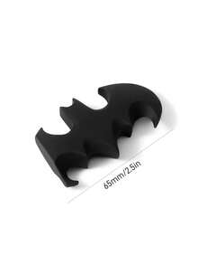 BATMAN X SHEIN 1 件 / 2 件 / 4 件 - 立体形状冰箱磁铁开启器，冰箱装饰佳品，适用于厨房和办公室白板 - 黑色 - 查看 3