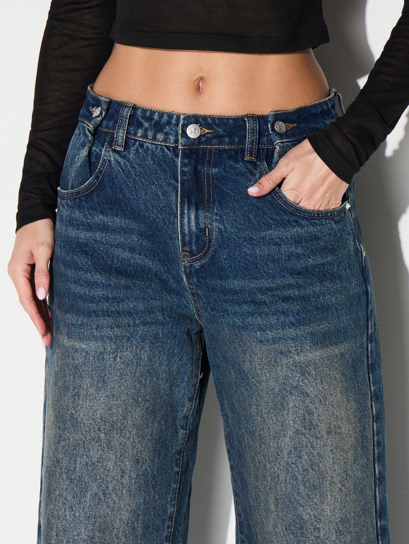 KIZN Damen Jeans