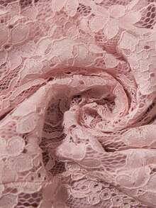 Cravure Șal din dantelă, fără mâneci, cu decolteu rotund și fundă, pentru femei, mărime plus, potrivit pentru petreceri pline de farmec, rochie maxi elegantă pentru banchete de toamnă/iarnă