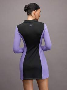 Activina Women's Golf & Tennis Sports Dress - Purple - View 2