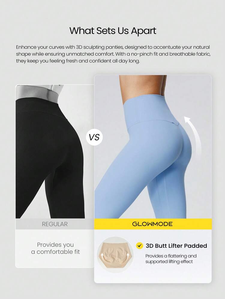 2 Packs Sweat-Wicking Modal Gusset Butt-Lifting High-Rise Waist Briefs Underwear Daily Casual Wear