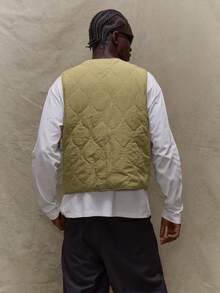 Musero 男士双面轻薄加厚拉链背心冬季外套春夏季节日度假