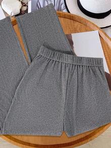 Franclia Women's Fashionable Slim-Fit Long Suit Pants, Winter