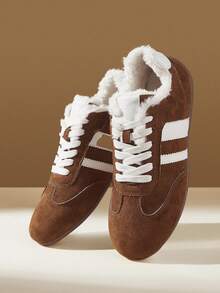 CUCCOO EASI 女士圆头休闲百搭运动鞋 - 棕色 - 查看 7