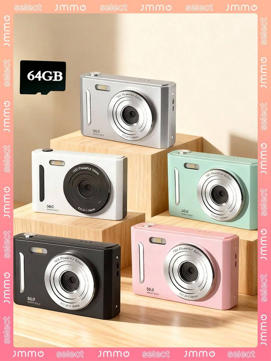 JMMO M26 CCD 数码相机，700mAh，高清数码相机，旅行必备品，傻瓜相机，佳能数码相机，紧凑型相机，便携式相机，轻巧设计，现代相机，性能可靠，构造，USB，旅行者，摄影爱好者 - 相機 - 查看 1