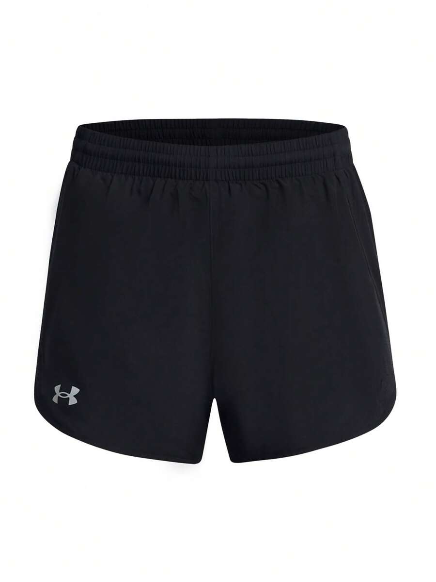 Under Armour Fly By Women's 2-In-1 Shorts Black - Black - View 1