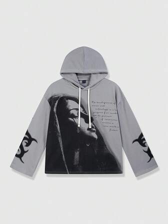 Street Life Herren-Hoodie mit kontrastfarbenem Patchwork-Design, langärmlig, figurbetont, lässig, modisch und vielseitig – Streetwear