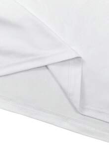 Resyla 女式蝴蝶结印花图案宽松休闲撞色条纹圆领 T 恤上衣