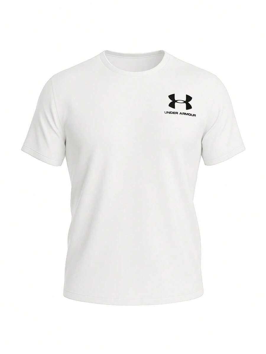 Under Armour Left Chest Logo Men's Short Sleeve White - White - View 1