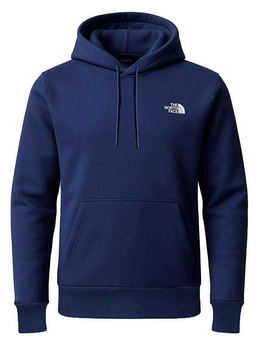 The North Face Simple Men's Pullover Sweatshirt Summit Navy - Blue - View 1