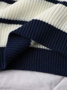 SHEIN Sparklyn Tween Girl Colorblock Collar Long Sleeve Casual Striped Sweater, Autumn/Winter Tops Cute Preppy Girl Clothes Girl Clothes Autumn And Winter Clothes Summer Clothes For Teens Sweater Girl Clothes Autumn And Winter Clothes Cropped Knit Sweater Cute Sweater Sweater For Tweens Knit Sweater Teen Girl Knit Sweaters For Girls Tween Sweaters Autumn And Winter Clothes Girls Clothes Sweater For Tweens Kids Sweaters Sweater For Girls Tween Matching Set Knit Girl Clothes Autumn And Winter Clothes Kids Winter Sweaters Sweater For Tweens Girls Knitted Sweater Long Sleeve Top Sweater For Tweens Sweater For Teen Girls Kids Winter Sweaters Knit Sweater Girl Long Sweater Fall Sweaters Kids Girl Clothes Autumn And Winter Clothes Kids Jumper Jumper For Girls Women Sweater Crew Neck Sweater Cable Knit Sweater - Apricot - View 6