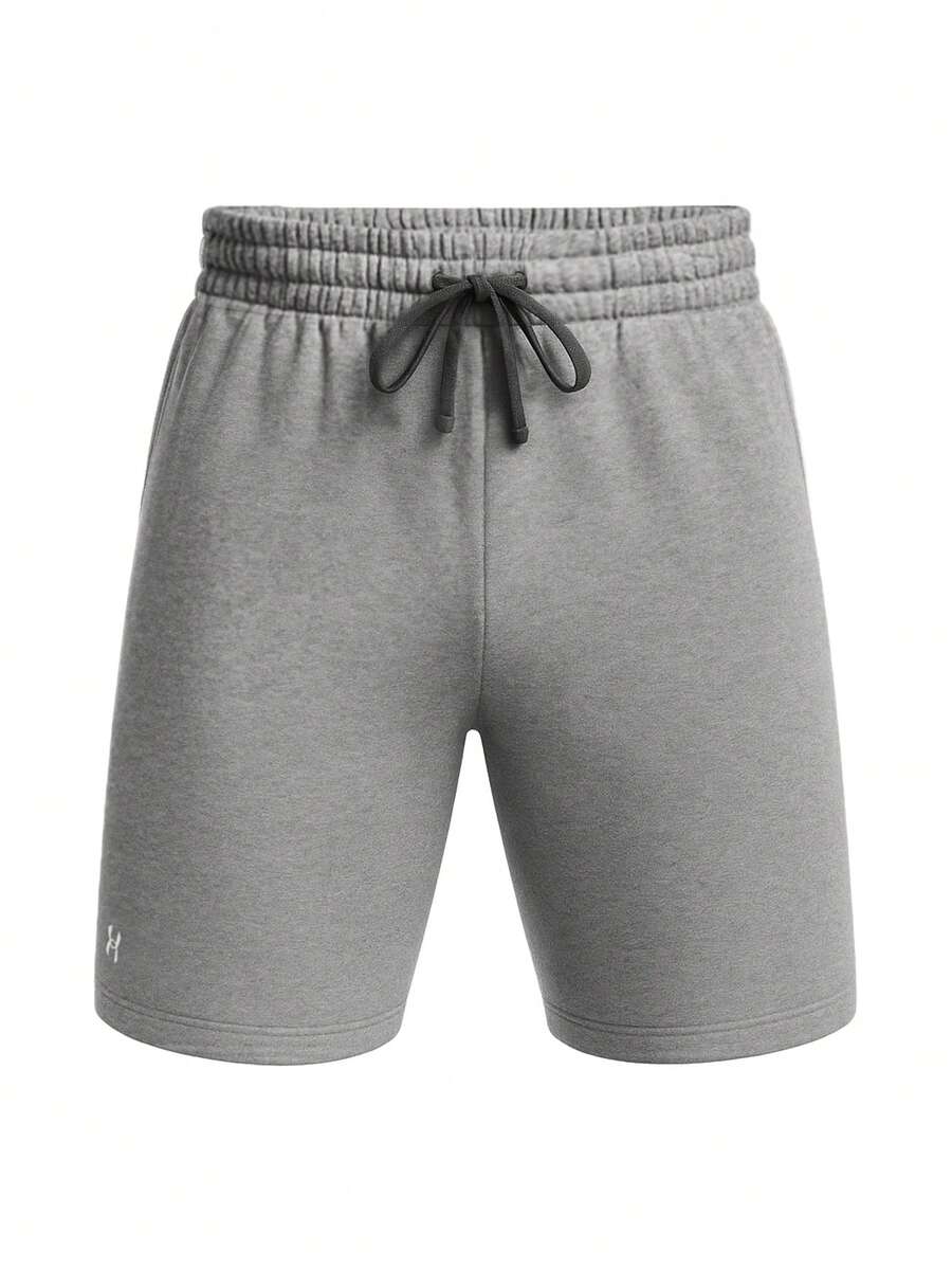 Under Armour Rival Men's Cotton Shorts Grey - Grey - View 1