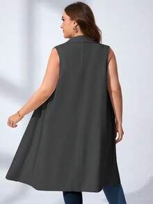 Chikora 秋冬双排扣背心西装外套