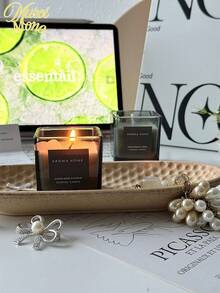 Muroi Mono Fragrance Candle Gift Set, Unique Aromatherapy Favors, Small Niche Birthday Gifts For Girlfriend, Men And Women, Valentine"S Day Gifts - 85g - View 5