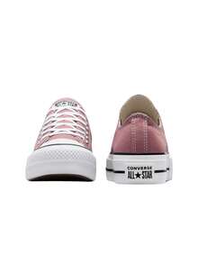 Converse Sneakers joase din pânză cu platformă Chuck Taylor All Star Lift, roz, A10648C - Roz - Vizualizare 4