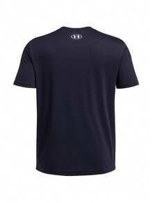 Under Armour Logo Men's Short Sleeve Academy - Academy/White-408 - View 2
