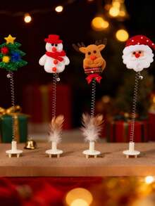 PETSIN 1 pieza Juguete de Navidad con movimiento aleatorio - Multicolor - Ver 2