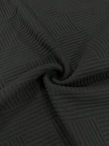 EMERY ROSE 女士休闲纯色简约纹理长袖连衣裙，秋季